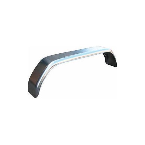 Maxter – Garde-boue rond 14" tandem – Acier galvanisé résistant à la corrosion – Conception emboutie pour remorques 2 essieux (1/2)