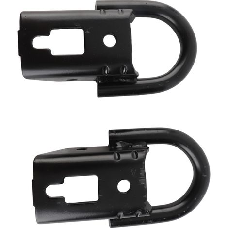 Dos ganchos de remolque de acero cromado (17A954-C) para modelos Ford F-150 de 2009 a 2020.