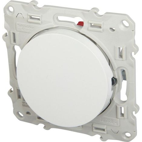 Odace Pusher, Bianco SCHNEIDER ELECTRIC
