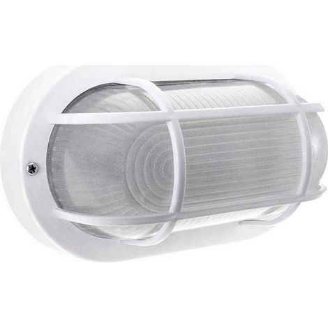 Aplique caia pequeño ip44 1xe27 l.20xan.10xal.12,5cm policarbonato (pc) + cristal blanco (1/3)