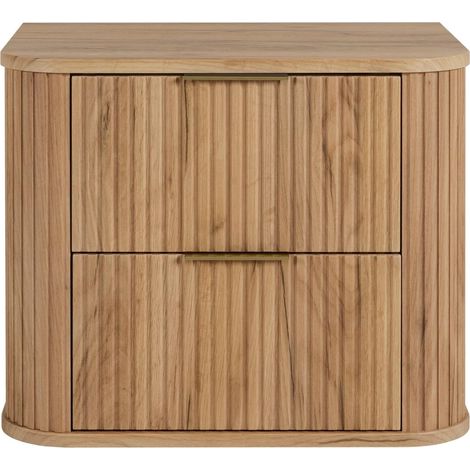 Mobile da bagno, Rovere Craft, maniglia dorata, 41,5 x 60 x 51,7 cm (1/5)