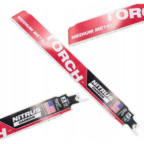 Sägeblatt milwaukee torch nitrus carbide 230 mm 10 tpi (1/2)
