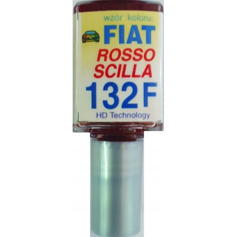 Réparation des rayures de peinture Fiat Rosso Scilla 132F ARA 10ML (1/5)