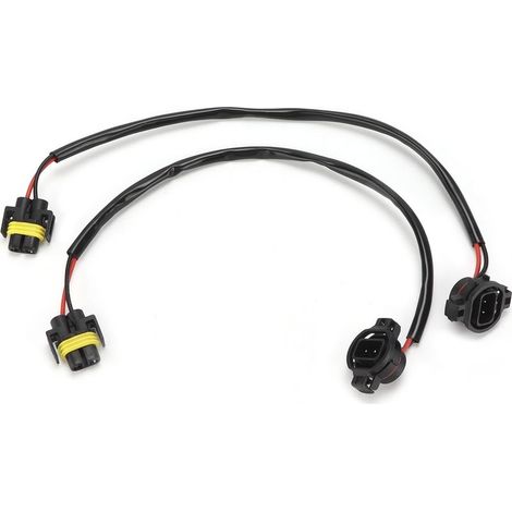 Adaptateur de Prise Mâle H16 5202 JK JL, Remplacement du Faisceau de Câblage des Phares Antibrouillard (1/5)