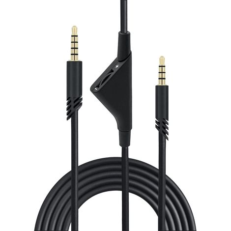Câble audio de remplacement avec contrôle de volume pour casque gaming Astro A10 A30 A40 pour PS5 PS4 Xbox via jack (1/5)