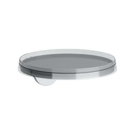 Mensola da parete KARTELL disco decorativo 185 x 185 mm cristallo trasparente LAUFEN (1/3)