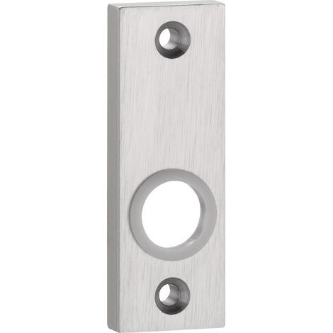 Rosette porte .1357/0003 Alu.F1 10mm rd.Rect.EDI (1/2)