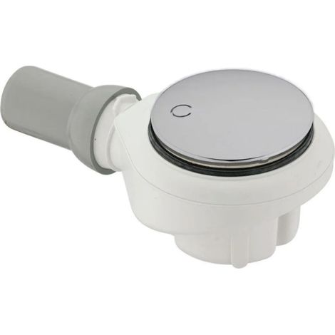 VILLEROY ET BOCH Tempoplex Plus desagüe 90mm con tapa cromo cepillado