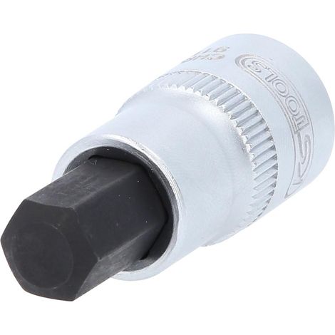 KS Tools 1/2 Bit-Stecknuss Innensechskant, kurz, 12 mm (1/4)