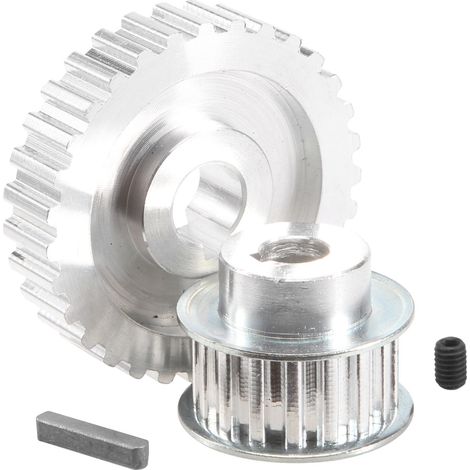 2 StüCke Metall Synchron Scheibe Getriebe Motor Riemen Antriebs Rad Getriebe S Cj0618 Mini Dreh Maschine Getriebe, Metall Schneide Maschine Getriebe (1/5)