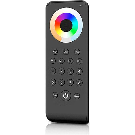 Telecomando LED monocolore/CCT/RGB/RGBW/RGB+CCT - 8 zone / 8