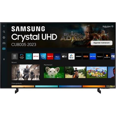 Samsung Series 8 TU55CU8005K 139,7 cm (55) 4K Ultra HD Smart TV Wifi Noir