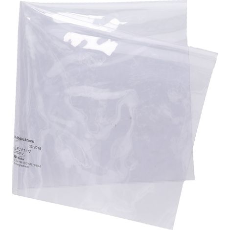 KS Tools - Toile de protection isolée transparente, 600x600 mm - 117.2307