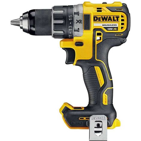 Dewalt – Perceuse-visseuse sans fil 18V DCD791N – Moteur Brushless – Couple 70Nm – Mandrin 13mm tout métal – Machine seule sans batterie ni chargeur