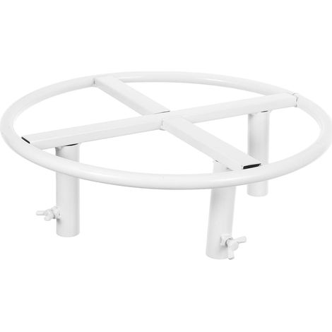 Présentoir à Fleurs Métal Porte-bouquet de Mariage Support à Fleurs sur Pied Décoratif Base pour Arche de Mariage Montage Facile pour Compositions (1/5)