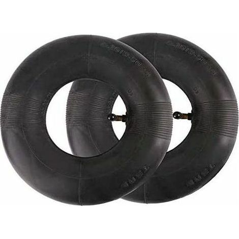 AGE Pneu de Chambre à Air SéRies 4.10/3.50-4 Pouces pour Diable, Chariot, Chariot Manuel, Chariot de Jardin, Tondeuse à Gazon, Tube de Remplacement 4.10-4(2pcs) (1/4)