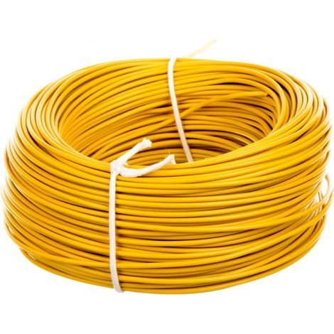 Cable de instalación H07VK LgY 15 amarillo 100m