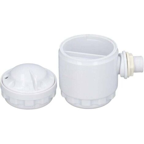 Sortie de vapeur - Accessoire pratique pour douche à vapeur - Sortie de vapeur - Filetage extérieur G1/2 - Diffusion de vapeur en plastique avec fonction d'aromathérapie pour espace SPA
