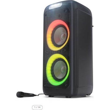 Sharp PS-949 altavoz portátil o de fiesta Altavoz para fiestas Negro