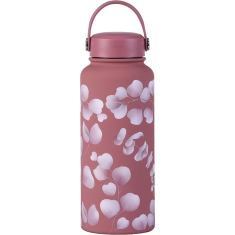 Nouveau Modèle 2025 Gourde Isotherme Portable Grande Ouverture 1L Vacuum Sport Grande Capacité (1/5)