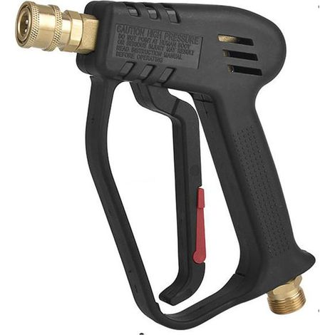 Pistolet nettoyeur haute pression avec 5 buses de connexion rapide colorées 4000 PSI Max - Outil de nettoyage de voiture (1/5)