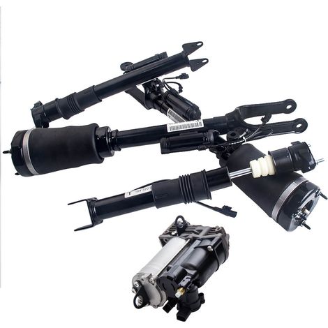 4x Sospensioni Ammortizzatori Struts + Compressore per Mercedes ML GL W164 X164 (1/5)