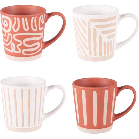Table Passion - Coffret de 4 mugs Diwali 34 cl