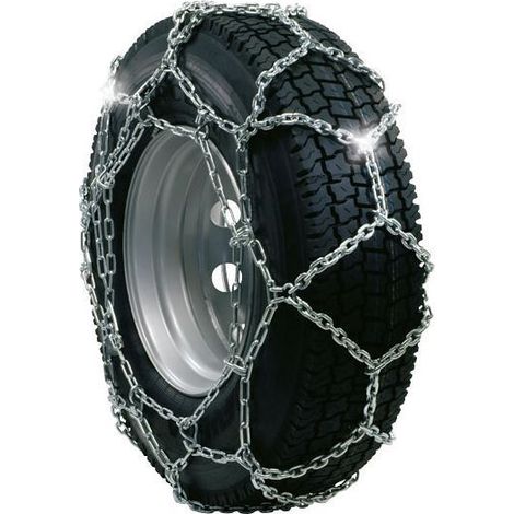Paar Schneeketten Kreuzradreifen Traktor 16x5.50-8 4.00-8