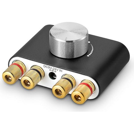 Bluetooth 5.0 Stereo Audio Amplifier Receiver 2 Channel Class D Mini Hi-Fi Amplifier