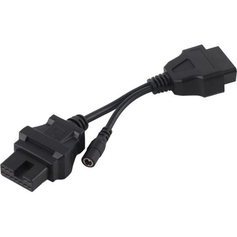 Câble Adaptateur de Diagnostic 12 Broches OBD1 à 16 Broches pour Voiture. (1/4)