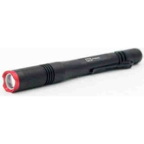 Rs Pro – Lampe torche LED non rechargeable 180 lm – Indice IPX4 – Aluminium léger – Longueur 150 mm – Couleur noir et rouge (1/3)