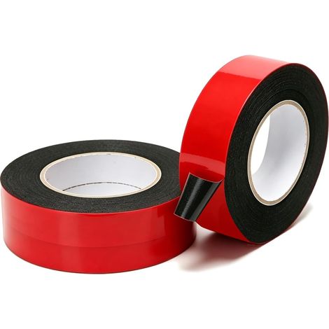 2 double face extra fort, 2.4mm x 10m Ruban Adhésif Sans Clous (1/5)