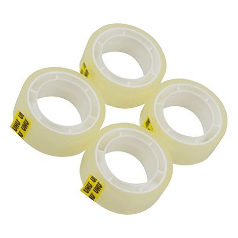 Klebefilm UHU transparent, 10mx15mm, 4er Set (1/2)