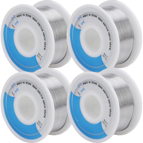 Fil de soudure étain 1,2 mm 100 g, 10 pièces, sans plomb, écologique, pour brasage électrique (1/5)