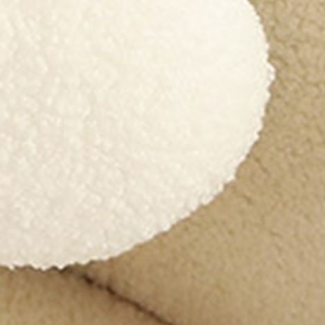Blumenförmiges Kuschelkissen, weich und dick, mit Schaumstoff gefüllt, dekoratives Sofakissen, weiß/grün (1/5)