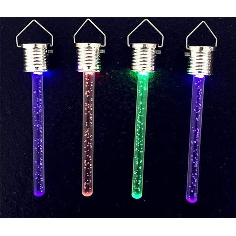 Lot de 4 Lanternes Suspendues LED RVB 7 Couleurs – Décoration Jardin Arbre Extérieur (1/5)