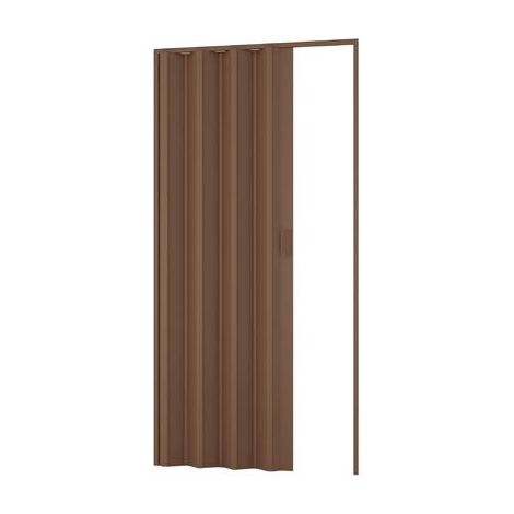 Dianhydro – Porte accordéon pliante intérieure en noyer 100x214 cm – Conception flexible pour espaces réduits – Installation facile et durable (1/2)