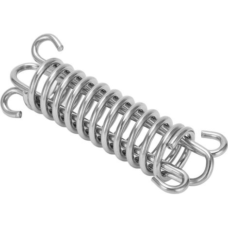 Molle per altalena da veranda LUCKDANO, molla resistente ad assorbimento di tensione, materiale marino multifunzionale, linea in acciaio inossidabile da 113 mm, ammortizzante per barche, yacht e parch (1/5)