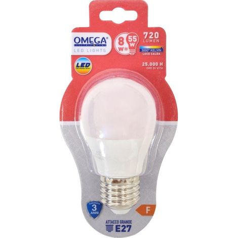 SFERA LED G45 8W E27 3000K