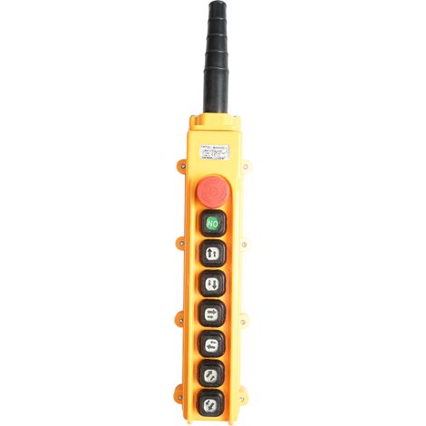 Telecomando industriale con 8 comandi – AC 250V/5A – 500V/2A Breckner Germany