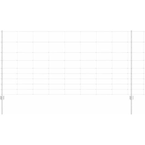 Maison Exclusive - Wildzaun mit Pfosten 50 x 1,2 m (B x H) Feuerv