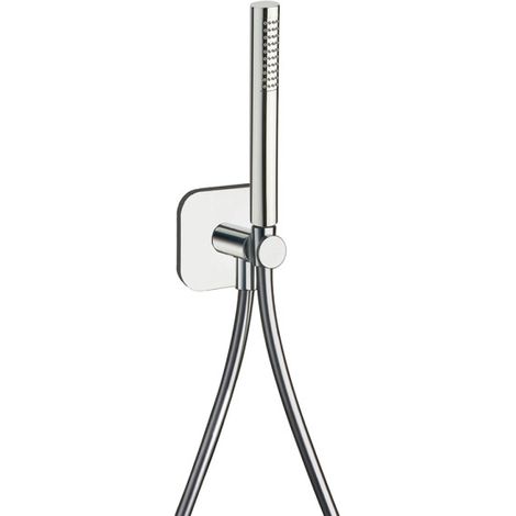 Ensemble applique prise d'eau douchette Chromé - CRISTINA ONDYNA PD65451 (1/2)