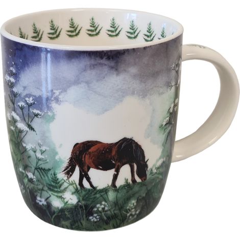 Mug en porcelaine Cheval par Alex Clark (1/5)