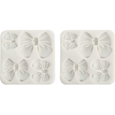 Flexible and odorless silicone knot mold, prevents sticking, cartoon knot mold for DIY chocolate cakes, handmade soap (1/4)