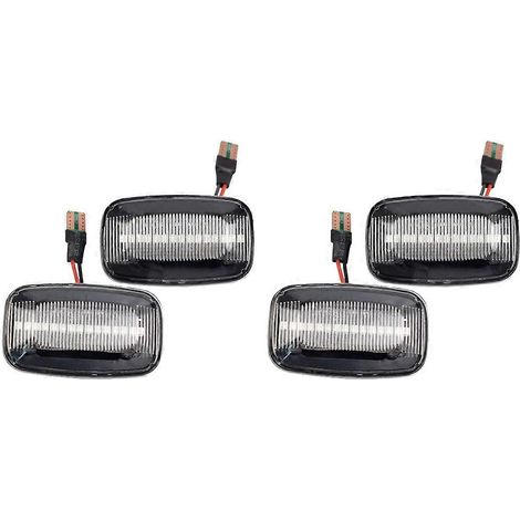 luces LED dinámicas de posición lateral para Toyota Land Cruiser series 70, 80 y 100 (juego de 4). (1/4)