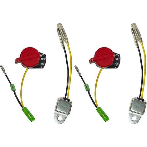 Interrupteur marche/arrêt moteur et capteur de niveau d'huile bas 36100-ZE1-015 35120-Z0D-V81 pour Honda GX160 GX200 5,5 CV 6,5 CV 9 CV 11 CV 13 CV (1/5)