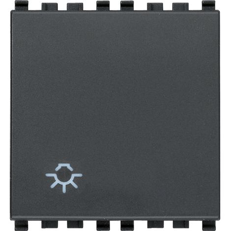 VIMAR - 20008.2.L 1P NO 10A botón de luz 2M gris