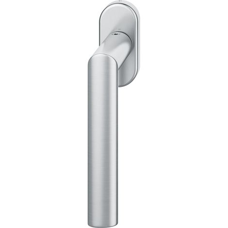 FSB 34 1108 Fenstergriff (Fensterdrücker) ovale Rosette Griff Edelstahl matt