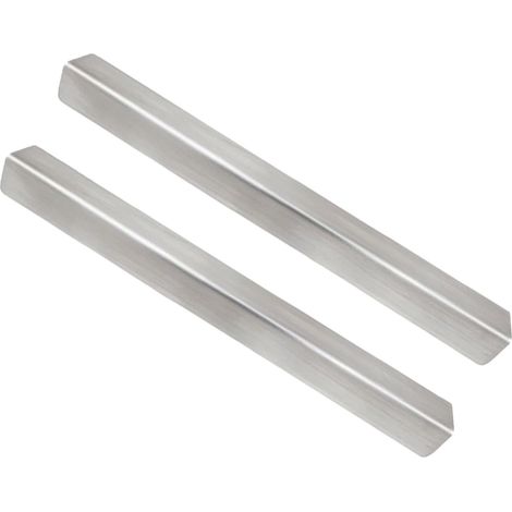 Lot de 2 bandes de protection de tiroir avec adhésif transparent et trous de vis pour armoires de cuisine 304 (1/5)