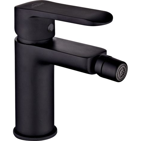 Siros schwarzer Stand-Bidet-Armatur (1/3)